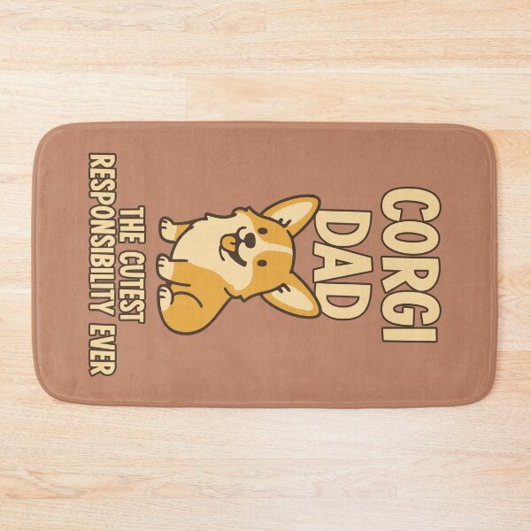 Item preview, Corgi Dad – The Cutest Responsibility Ever | Funny Dog Owner Gift designed and sold by TeeLabDesign.