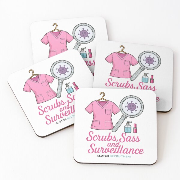 Item preview, Scrubs, Sass, and Surveillance designed and sold by clutchREC.