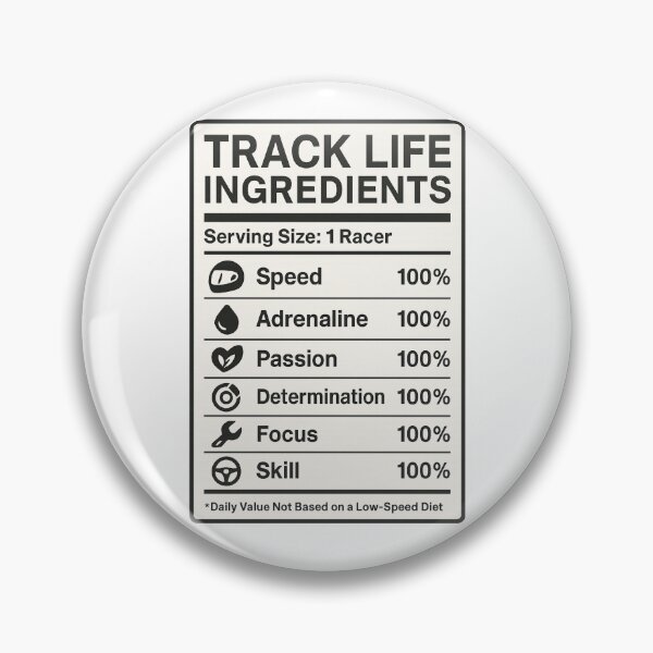 Item preview, Track Life Ingredients!  designed and sold by Juiced Up Racing Co. .