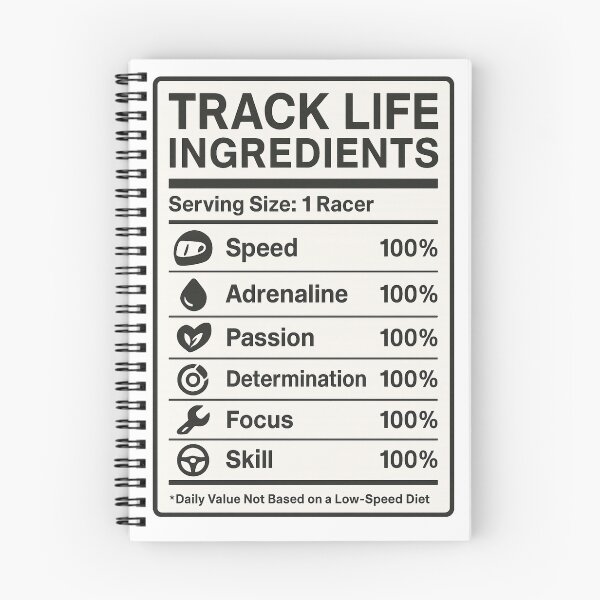 Item preview, Track Life Ingredients!  designed and sold by Juiced Up Racing Co. .