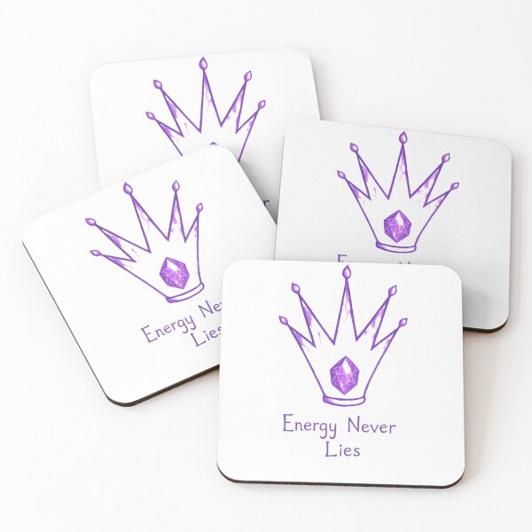 Item preview, nergy Never Lies – Mystic Crown Art in Violet Tones designed and sold by VioletVisionn.