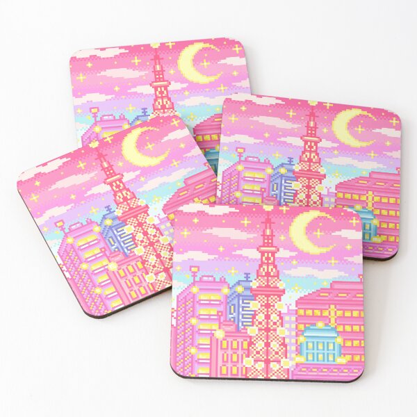 Item preview, Tokyo City Pixel Art designed and sold by AlleenasPixels.