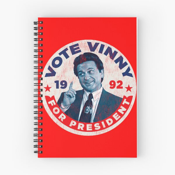 Item preview, Vote Vinny Button Worn designed and sold by Alema Art.