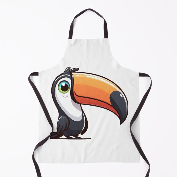 Item preview, Oversized Beak Toucan – Whimsical Cartoon Animal designed and sold by Confuzz1ed.