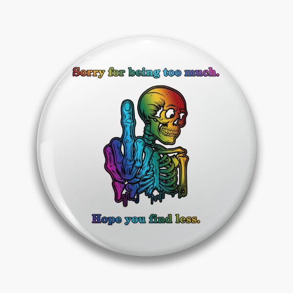 Item preview, Sorry for being too much. Hope you find less. - Rainbow skeleton & lettering designed and sold by JadeRyder.