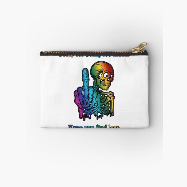 Item preview, Sorry for being too much. Hope you find less. - Rainbow skeleton & lettering designed and sold by JadeRyder.