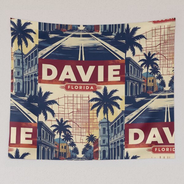 Item preview, Davie Florida 1950s USA Vintage Travel Tourism designed and sold by TravelersGems.