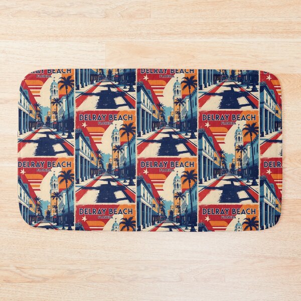 Item preview, Delray Beach Florida 1950s USA Vintage Travel Tourism designed and sold by TravelersGems.