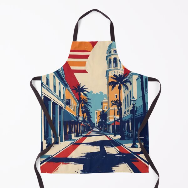Item preview, Delray Beach Florida 1950s USA Vintage Travel Tourism designed and sold by TravelersGems.