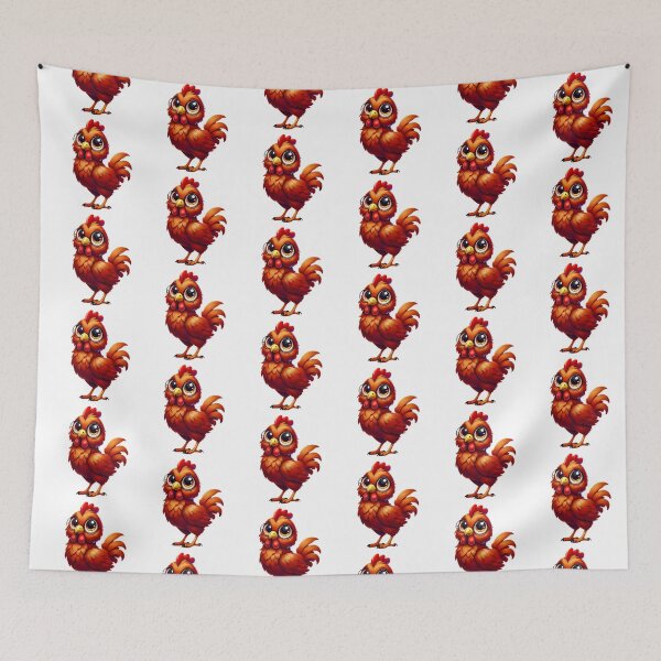 Item preview, Cute Rhode Island Red Chicken designed and sold by Sillytoe.