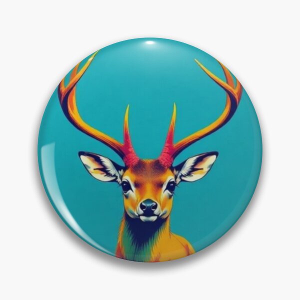 Item preview, Colorful cute Deer designed and sold by Dogandesighn.