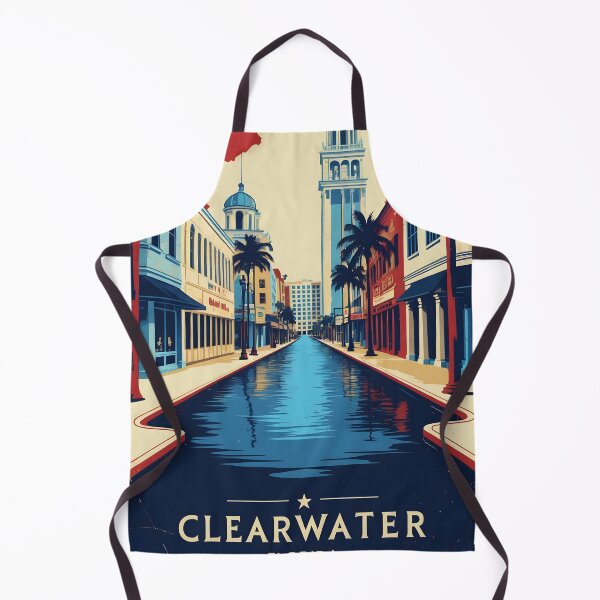 Item preview, Clearwater Florida 1950s USA Vintage Travel Tourism designed and sold by TravelersGems.