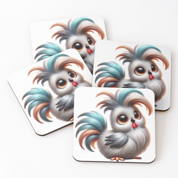Item preview, Adorable Silkie Chicken designed and sold by Sillytoe.