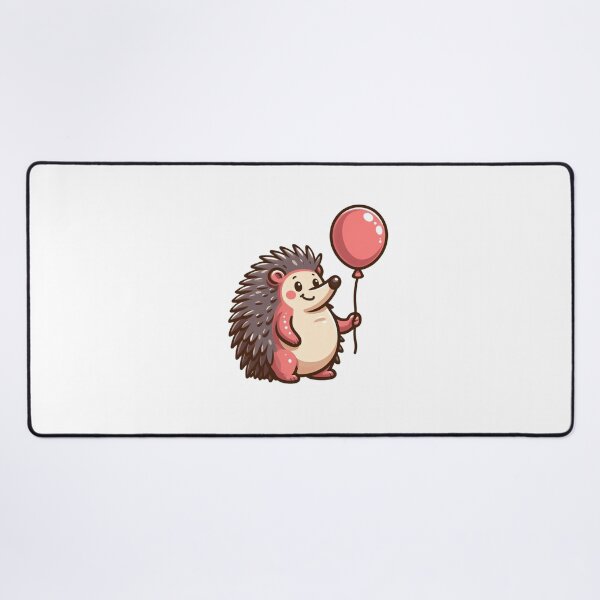 Artikelvorschau, Cartoon-Igel mit Ballon – Kinderfreundliches Design entworfen und verkauft von Confuzz1ed.