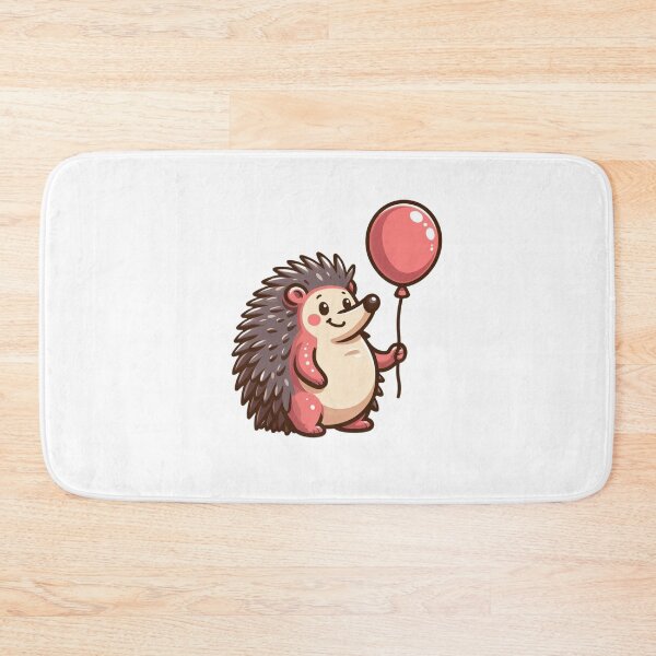 Artikelvorschau, Cartoon-Igel mit Ballon – Kinderfreundliches Design entworfen und verkauft von Confuzz1ed.
