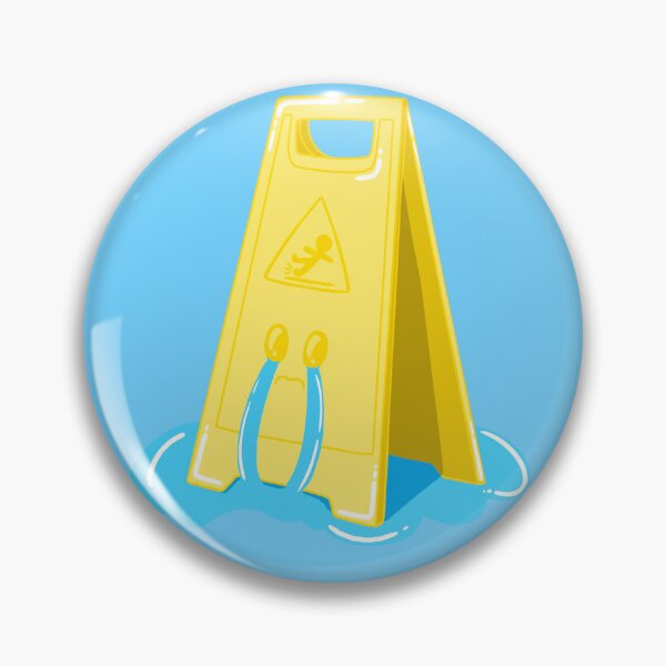 Item preview, Crying Wet Floor Sign designed and sold by MollyTamolly.