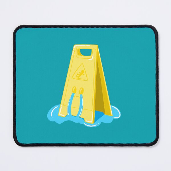 Item preview, Crying Wet Floor Sign designed and sold by MollyTamolly.