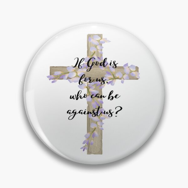 Item preview, Cross Romans 8:31 designed and sold by e-r-designs23.