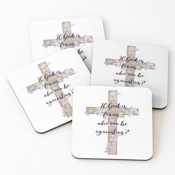 Item preview, Cross Romans 8:31 designed and sold by e-r-designs23.