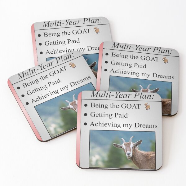 Item preview, Mutli-Year Plan: Being the GOAT designed and sold by Signal-Books.