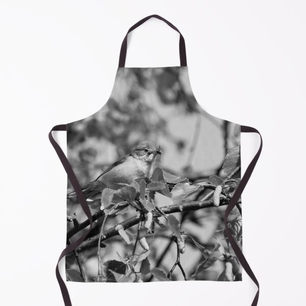 Item preview, Whitethroat with a mouthfull bw designed and sold by Jouko Lehto Photography.