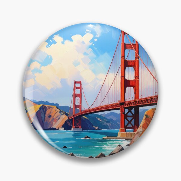 Item preview, San Francisco Golden Gate Bridge designed and sold by ArtFactoryAI.