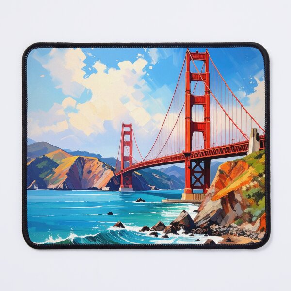Item preview, San Francisco Golden Gate Bridge designed and sold by ArtFactoryAI.