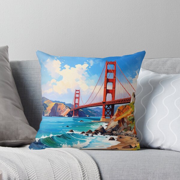 Item preview, San Francisco Golden Gate Bridge designed and sold by ArtFactoryAI.