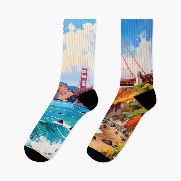 Item preview, San Francisco Golden Gate Bridge designed and sold by ArtFactoryAI.