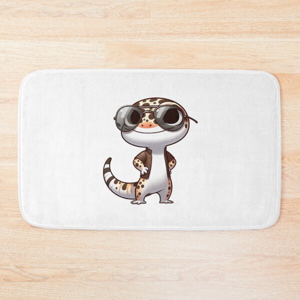 Item preview, Cool Cartoon Gecko with Shades - Small Lizard, Big Attitude designed and sold by Confuzz1ed.