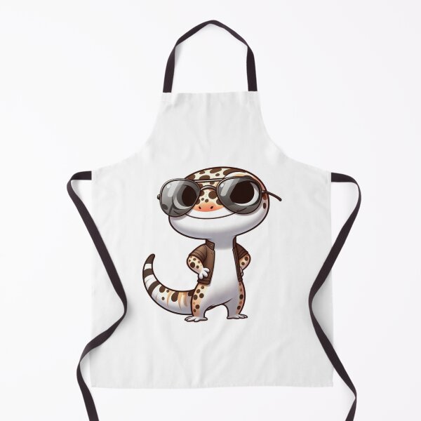 Item preview, Cool Cartoon Gecko with Shades - Small Lizard, Big Attitude designed and sold by Confuzz1ed.