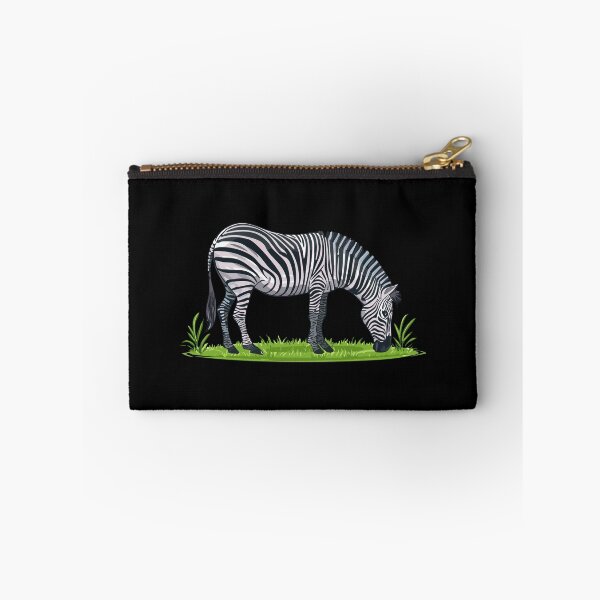 Item preview, Illustration of a zebra grazing, Wild African Zebra eating grass, zebra in the grass, Zebra illustration with black and white stripes (Equus quagga, Equus burchellii) designed and sold by Danler.