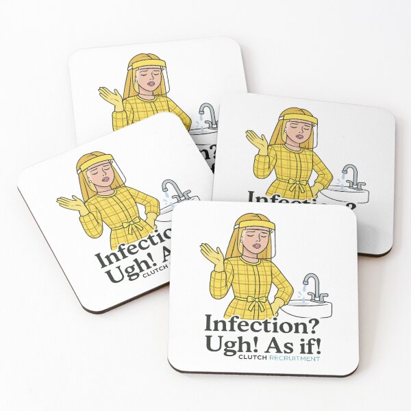 Item preview, Infection? Ugh! As if! designed and sold by clutchREC.