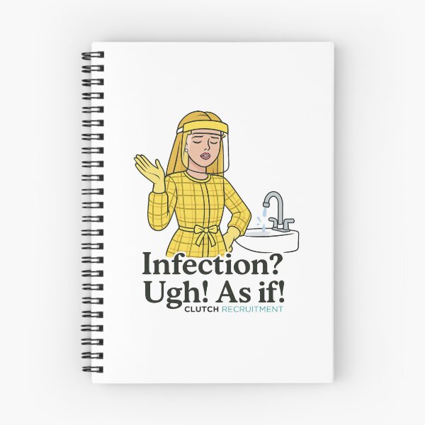 Item preview, Infection? Ugh! As if! designed and sold by clutchREC.