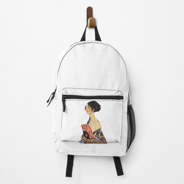 Item preview, Lady with a Fan Cutout version – Gustav Klimt designed and sold by EmeraldeaArt.