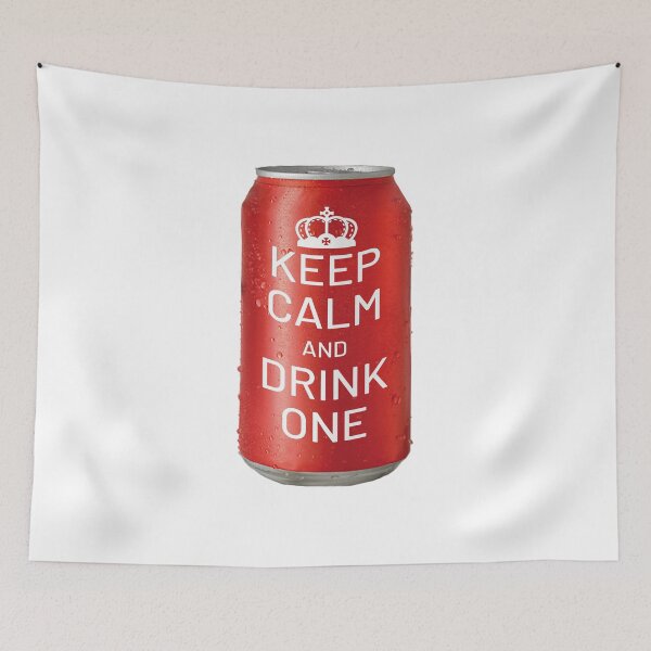 Item preview, Keep Calm and Drink One - do not drink alone designed and sold by peter2art.