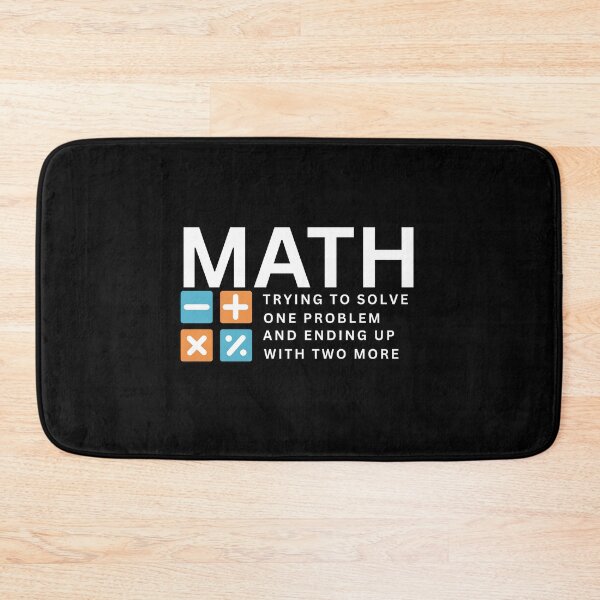 Item preview, Funny Math Quote – Solving One Problem and Creating Two More designed and sold by the science zoo.