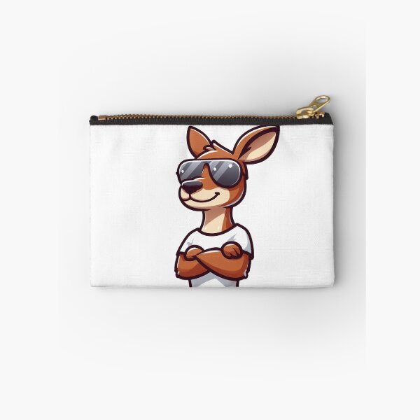 Item preview, Cool Cartoon Kangaroo in Aviator Shades - Aussie Swagger designed and sold by Confuzz1ed.