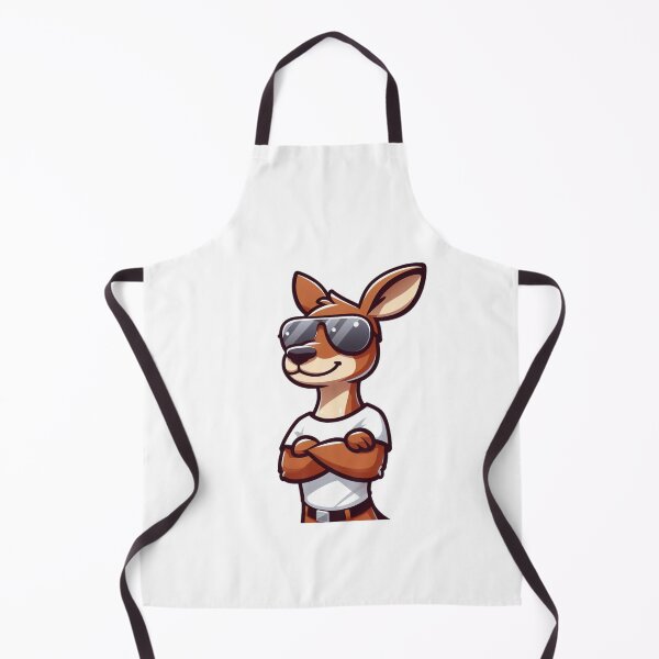 Item preview, Cool Cartoon Kangaroo in Aviator Shades - Aussie Swagger designed and sold by Confuzz1ed.
