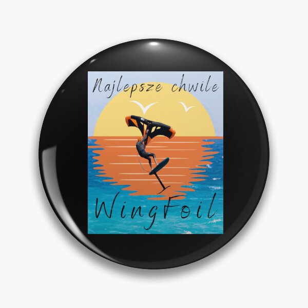Item preview, WingFoil Najlepsze chwile Funny  Water Sport Gift  designed and sold by MojNetSerwis WWK.