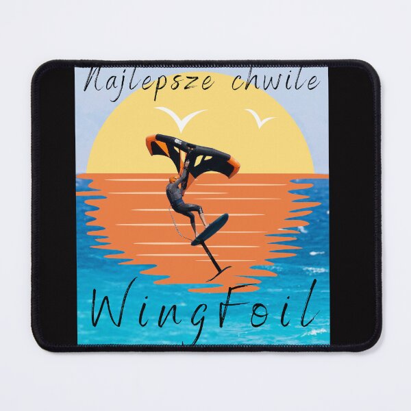 Item preview, WingFoil Najlepsze chwile Funny  Water Sport Gift  designed and sold by MojNetSerwis WWK.