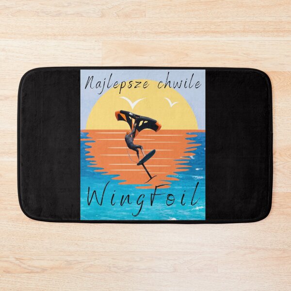 Item preview, WingFoil Najlepsze chwile Funny  Water Sport Gift  designed and sold by MojNetSerwis WWK.