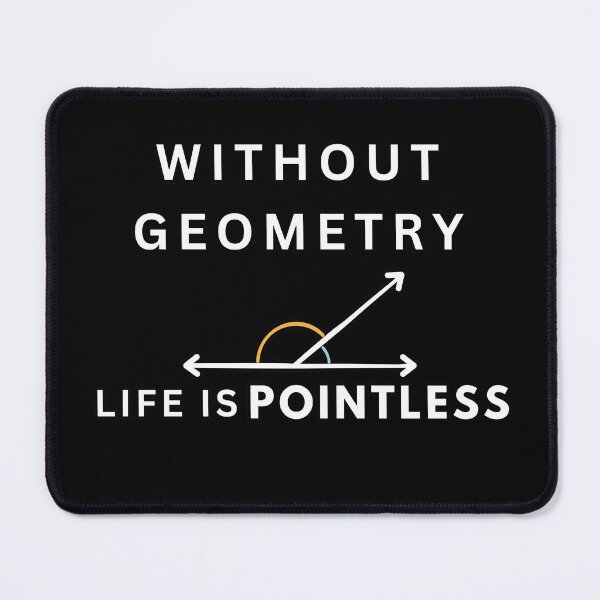 Item preview, without geometry life is pointless  designed and sold by the science zoo.