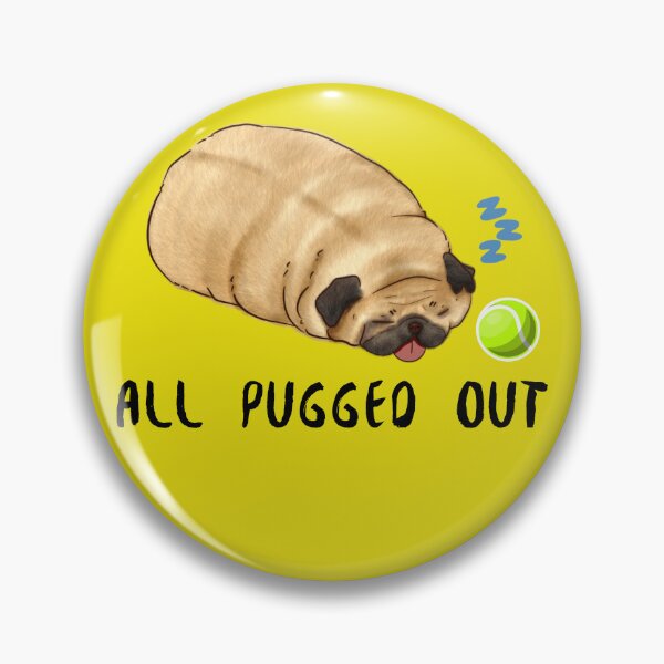 Item preview, Sleepy Pug Life – Nap Over Fetch designed and sold by KissellArt.