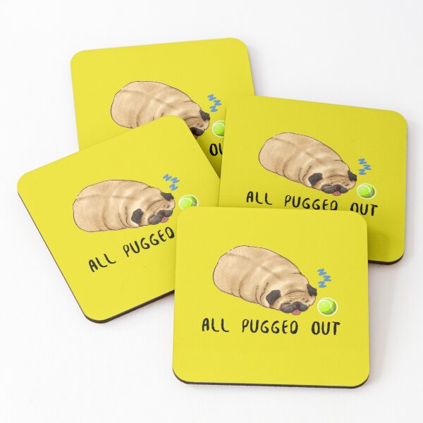 Item preview, Sleepy Pug Life – Nap Over Fetch designed and sold by KissellArt.