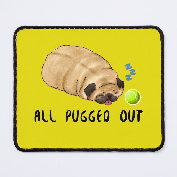 Item preview, Sleepy Pug Life – Nap Over Fetch designed and sold by KissellArt.