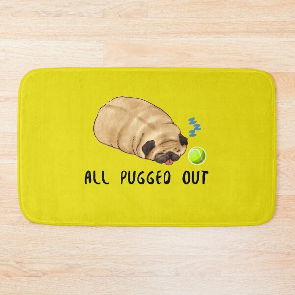 Item preview, Sleepy Pug Life – Nap Over Fetch designed and sold by KissellArt.