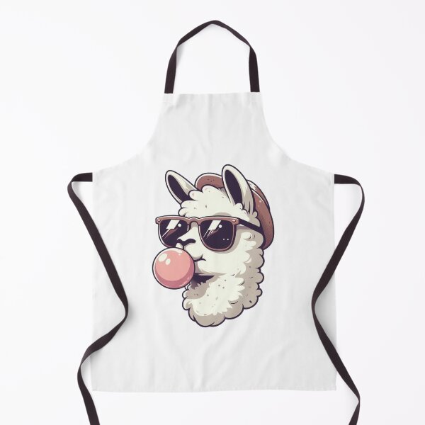 Item preview, Sassy Cartoon Llama in Sunglasses - Bubblegum Vibes designed and sold by Confuzz1ed.