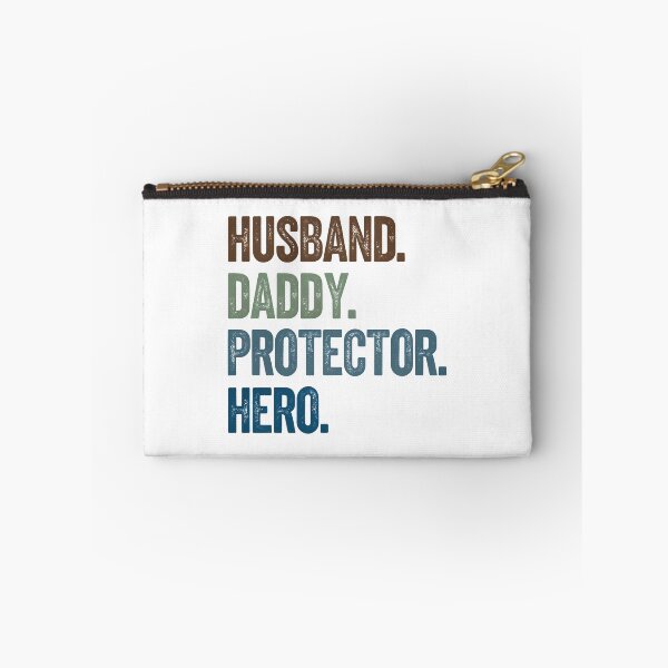 Item preview, Husband. Daddy. Protector. Hero.  designed and sold by CharmStudio.