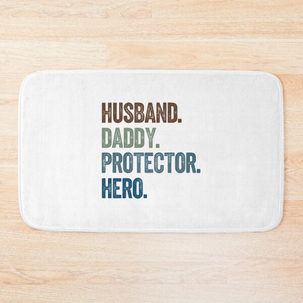 Item preview, Husband. Daddy. Protector. Hero.  designed and sold by CharmStudio.